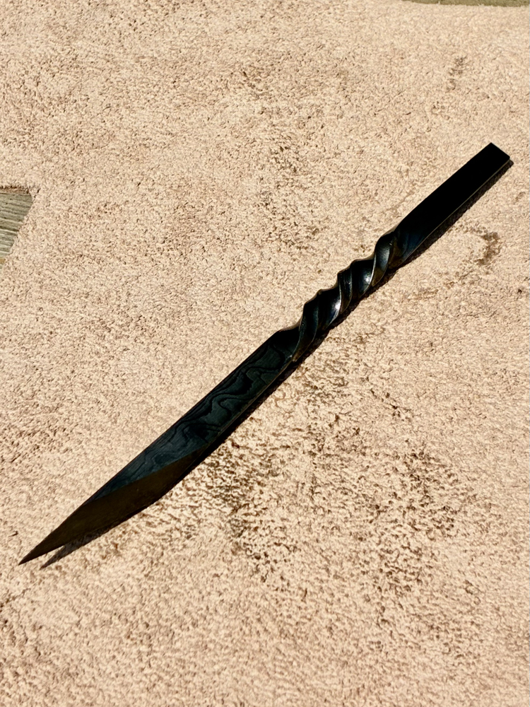 Damascus Kiridashi 17 cm